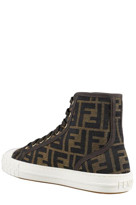 fendi sneakers dames|Fendi designer high top sneakers.